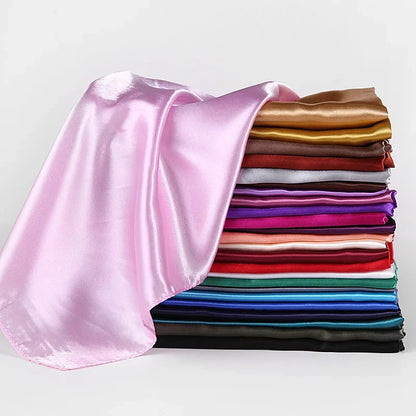 Silkeslen Satin Hijab