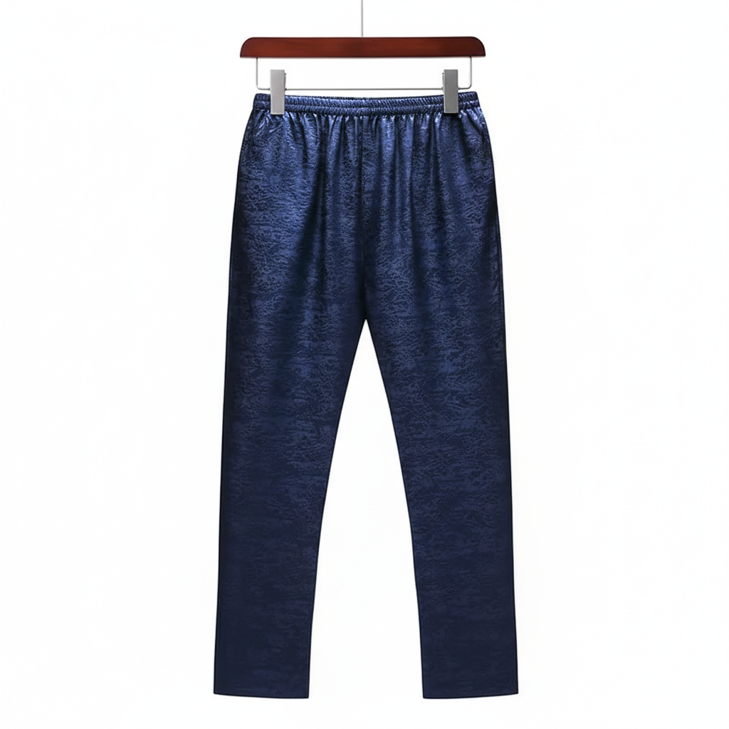 Pantalon pour Homme en Soie de Mûrier 100% Naturelle