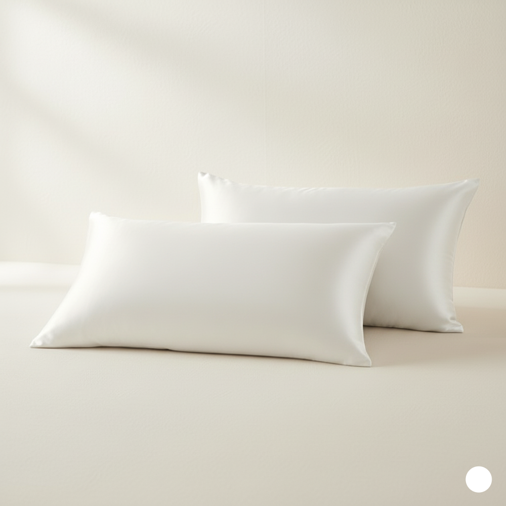 Lot de 2 Taies d'Oreiller en Satin - StudioSoie